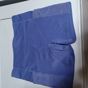Fabletics Lavendar Motion 365 Activewear Shorts With Mesh Side Pockets Size M
